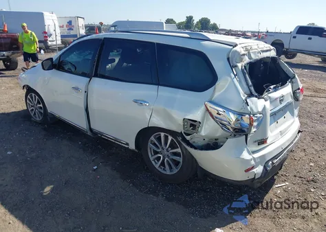 2015 Nissan Pathfinder S/Sv/Sl/Platinum из США, поврежденный, VIN 5N1AR2MNXFC634611